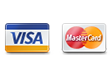 Visa and Mastercard are accepted in all virtual casinos