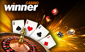 Choose one of the many bonuses offered by Winner Casino