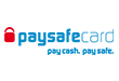 Paysafecard is a virtual wallet which you can use to top up your casino account